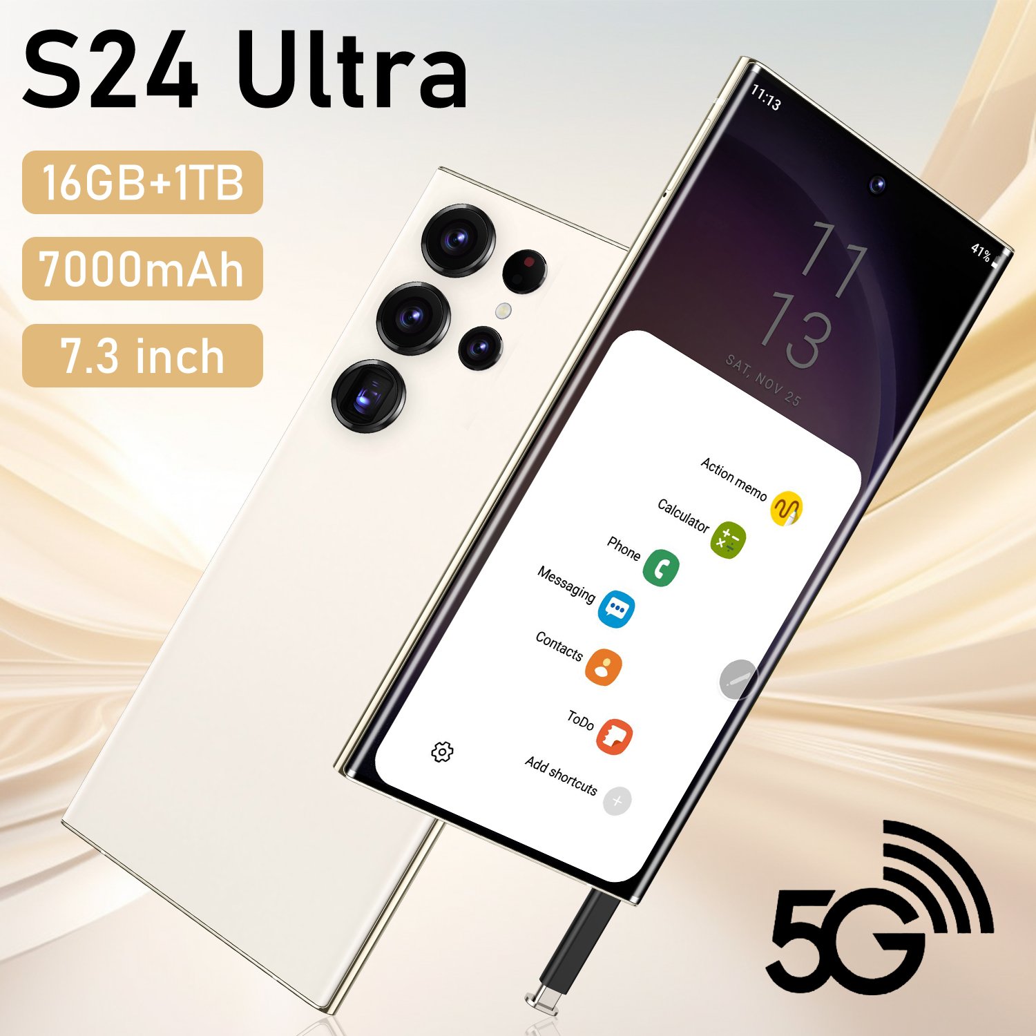 2024 New s24 ultra phone Smartphone 16+1TB Android 13.0 Mobile Phone Cell Gaming Phone 5G smartphone 3G&4G smartphone